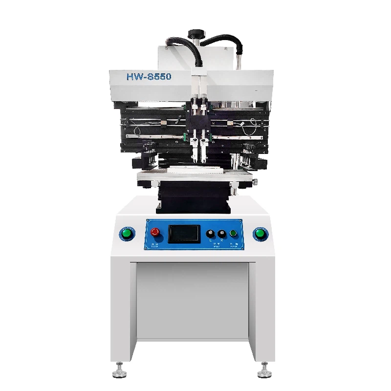 Machine à imprimer à écran semi-automatique